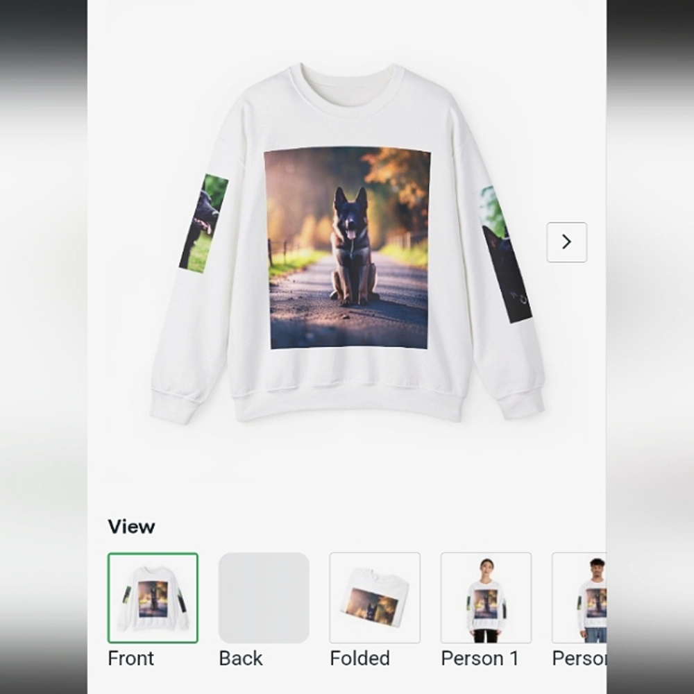 Belgian Shepherd sweater